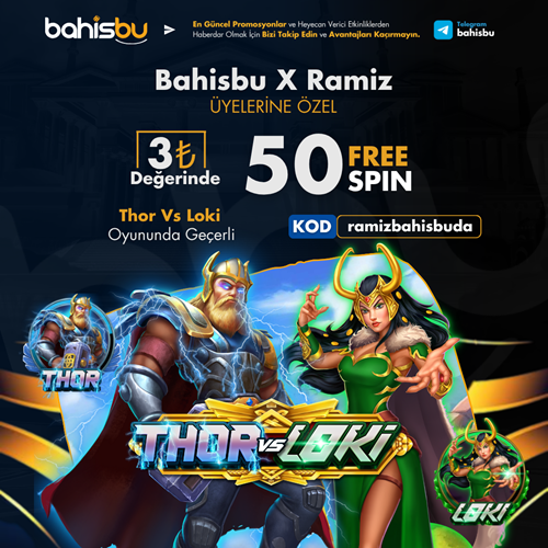SLOTRAMİZ ÜYELERİNE ÖZEL 3₺ BET DEĞERİNDEN 50 FREESPIN